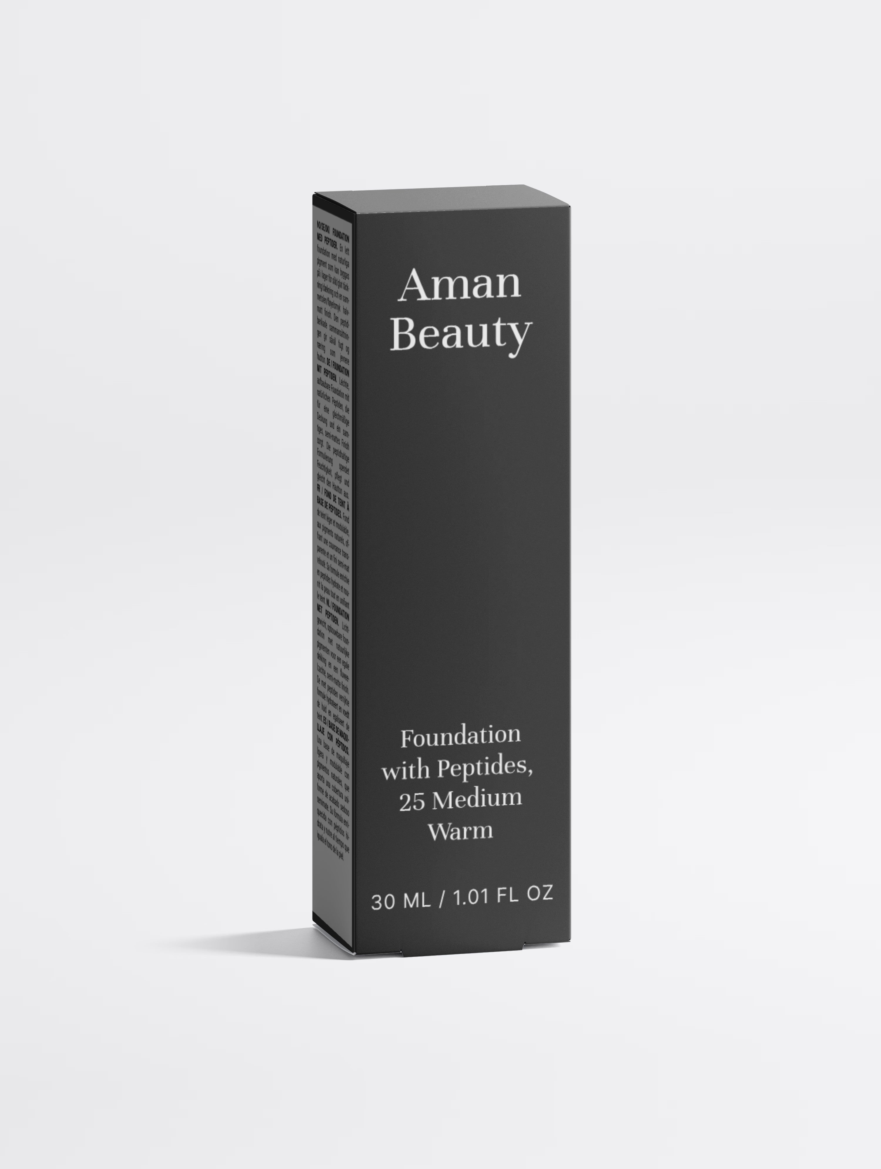 Foundation with Peptides,  25 Medium Warm
