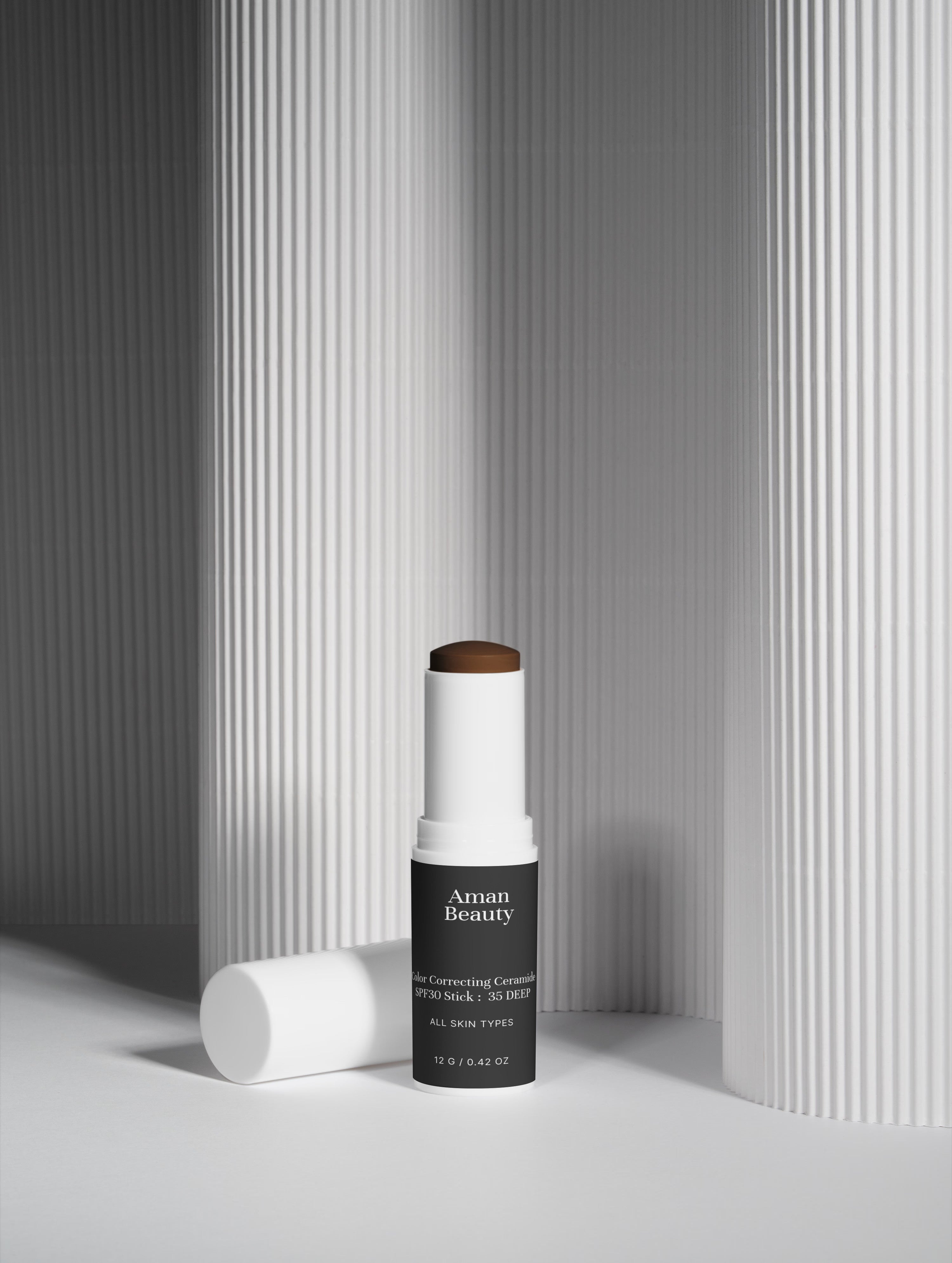 Color Correcting Ceramide SPF30 Stick :  35 DEEP