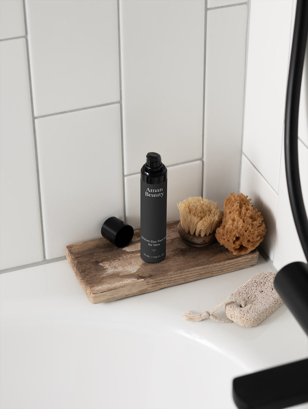 Oil-Free Zinc Face Gel for Men