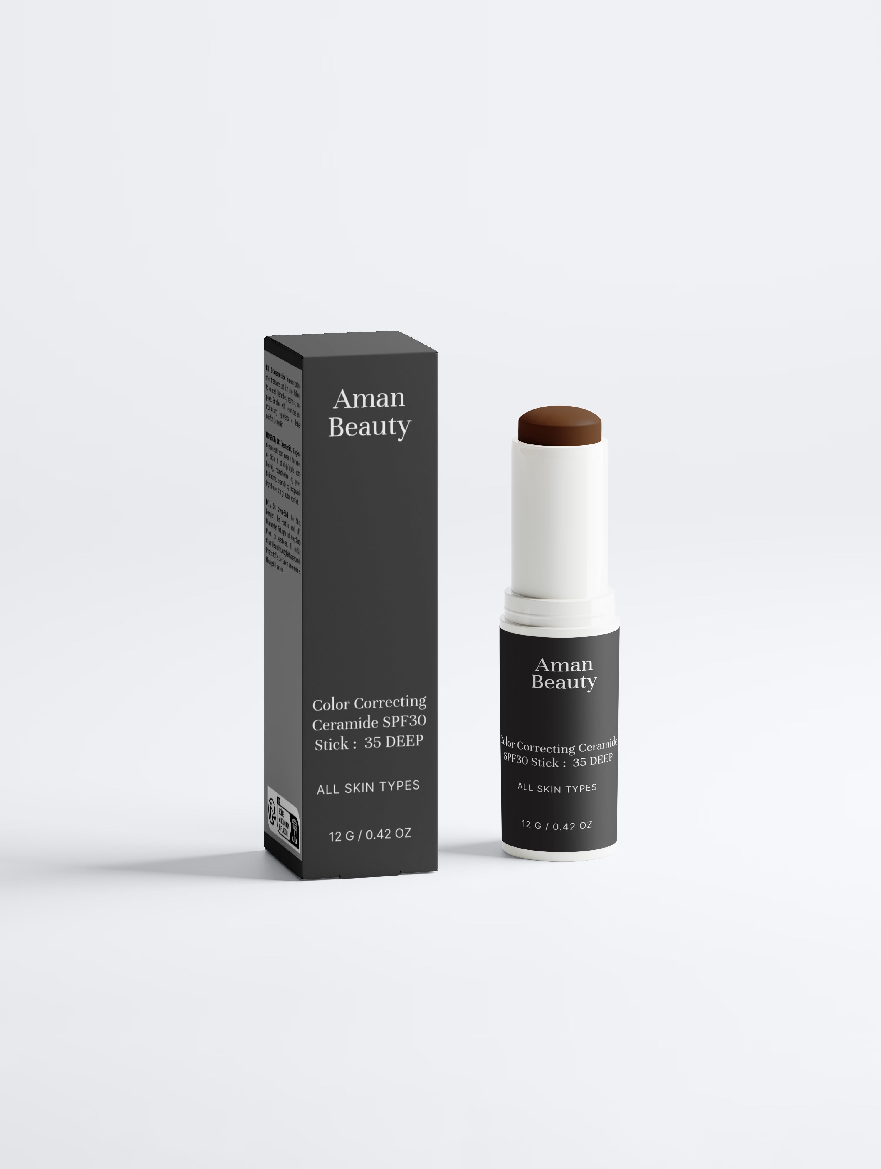 Color Correcting Ceramide SPF30 Stick :  35 DEEP