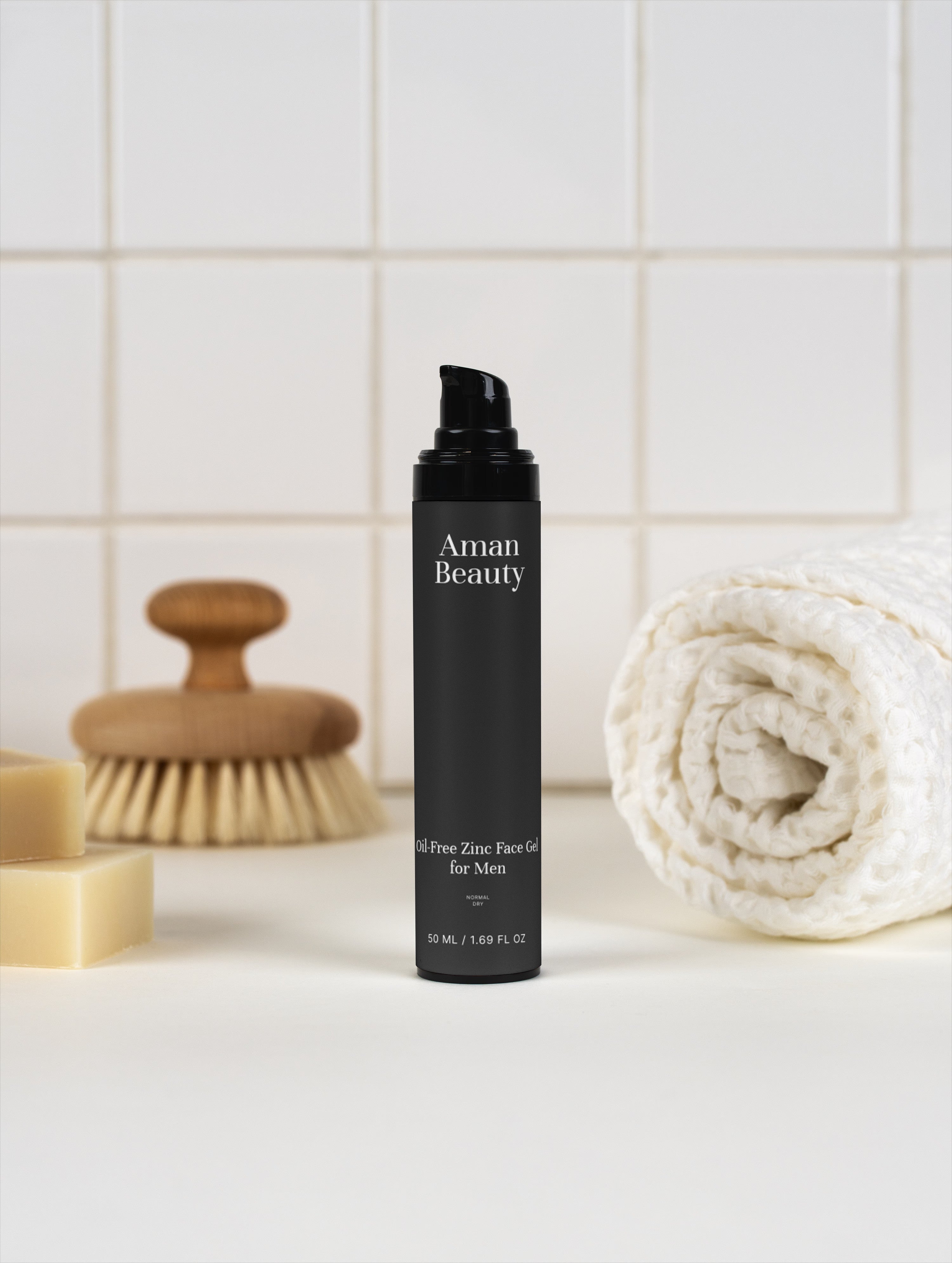 Oil-Free Zinc Face Gel for Men