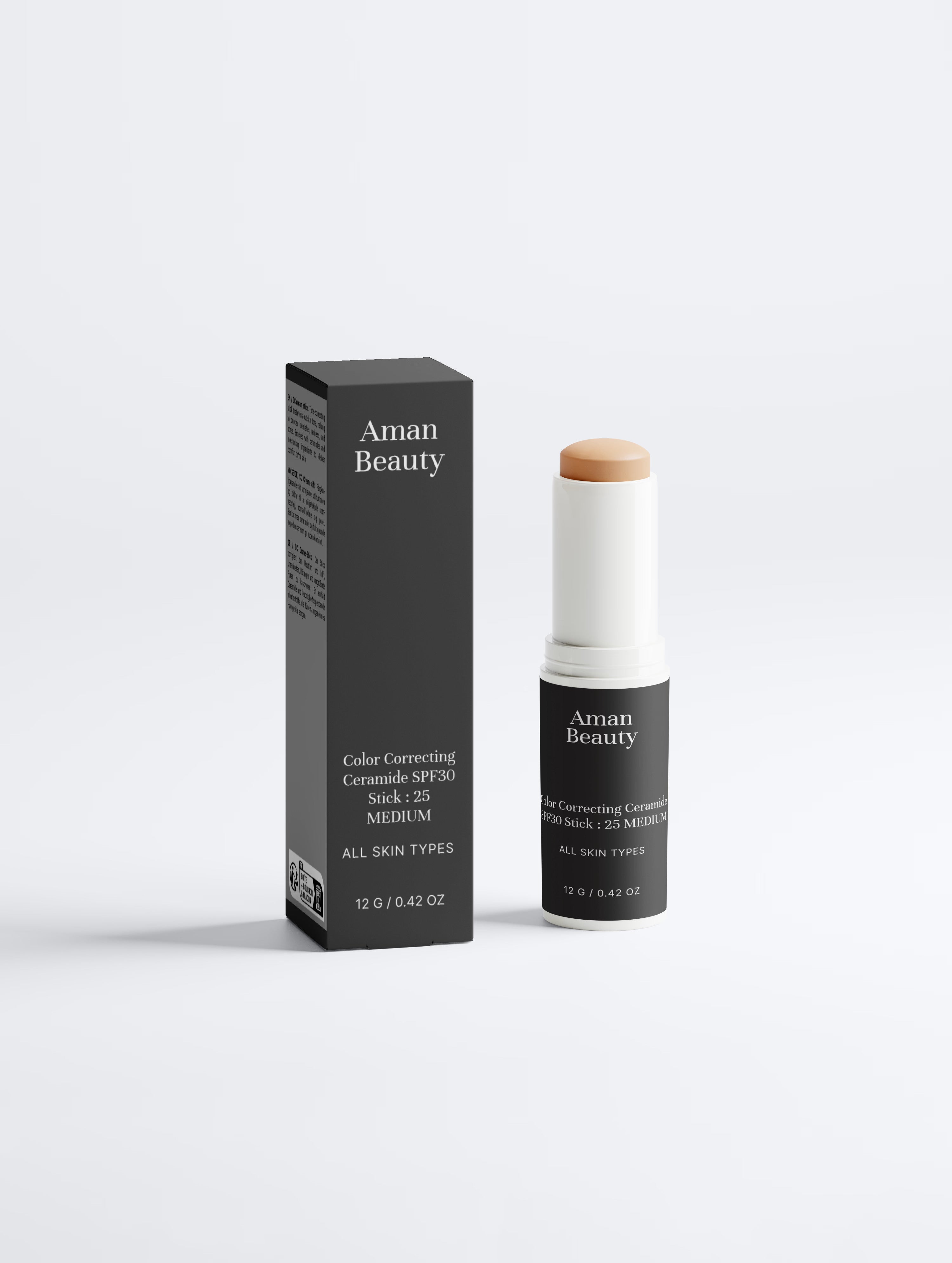 Color Correcting Ceramide SPF30 Stick : 25 MEDIUM