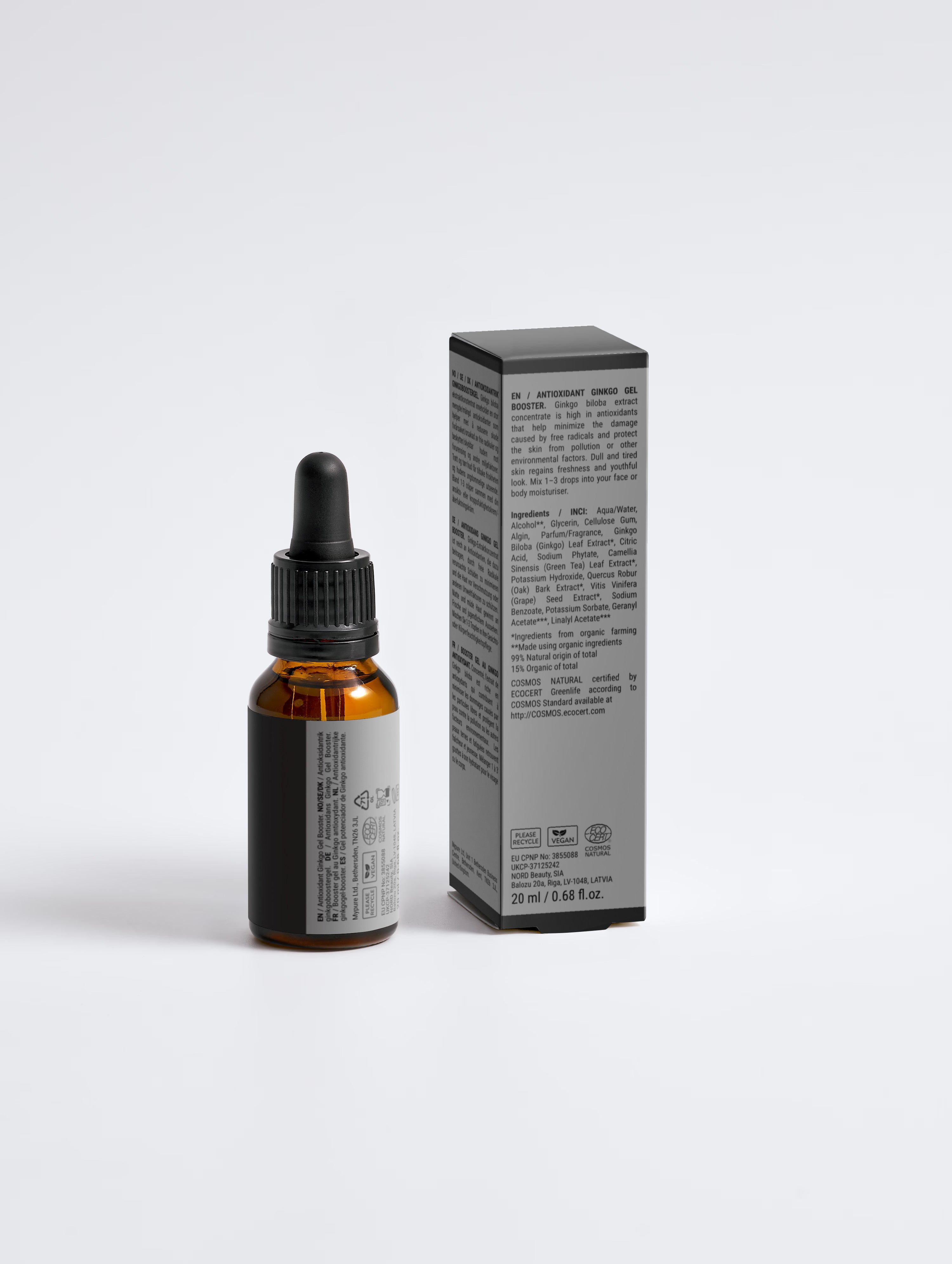 Antioxidant Ginkgo Gel Booster