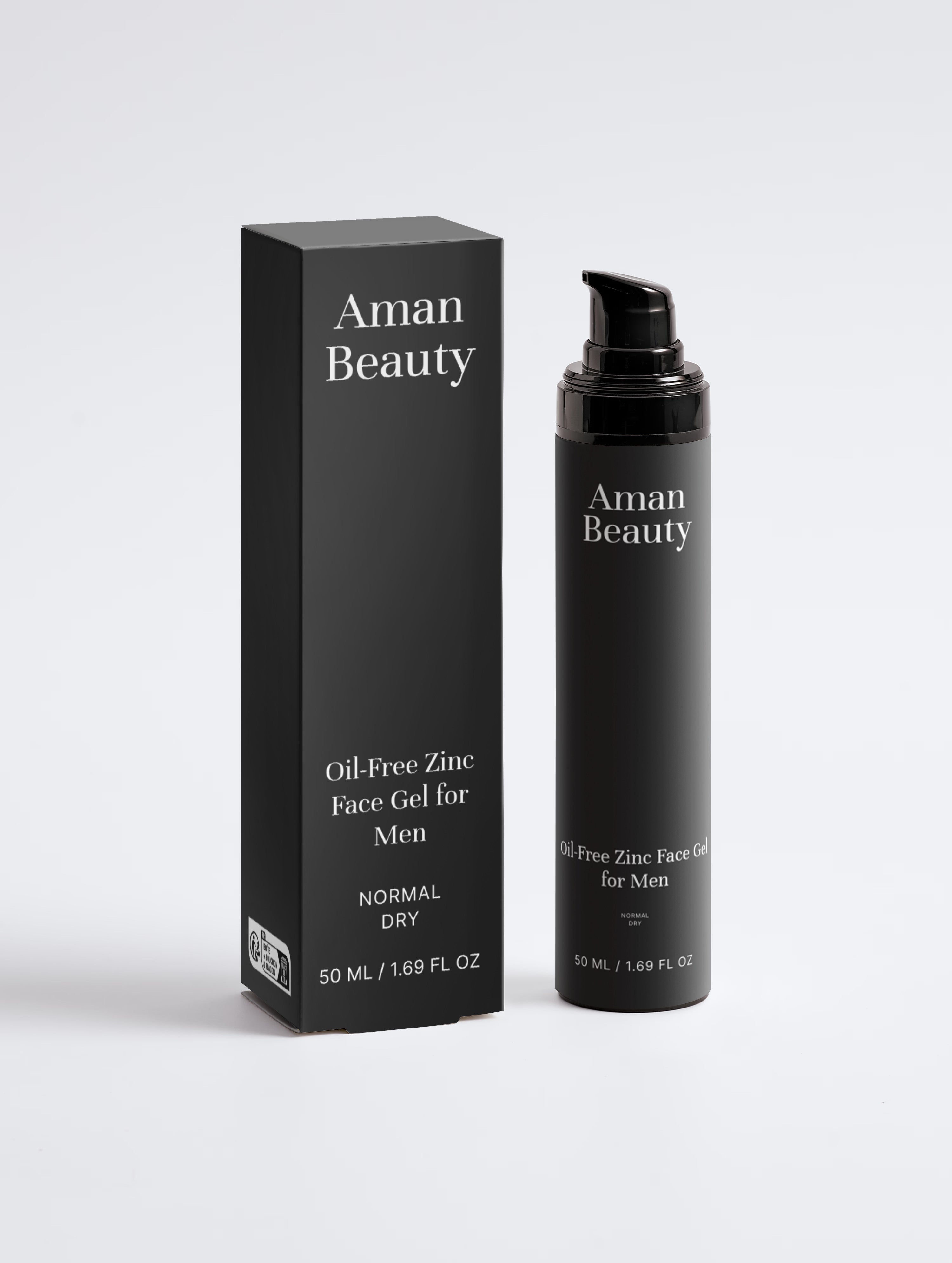 Oil-Free Zinc Face Gel for Men