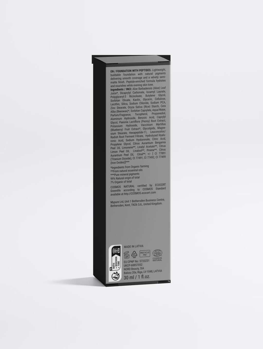Foundation with Peptides, 15 Light Cool