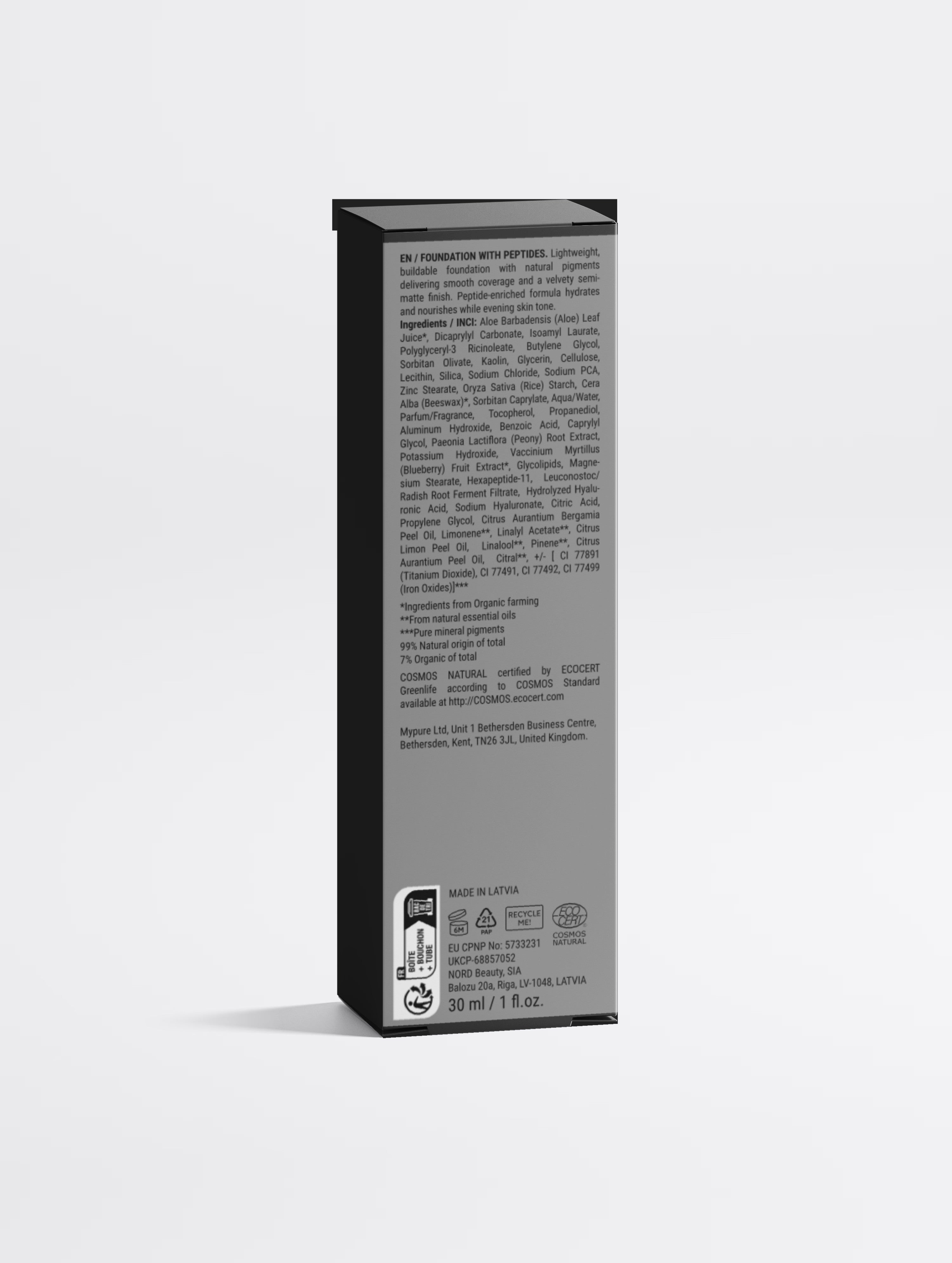 Foundation with Peptides, 15 Light Cool