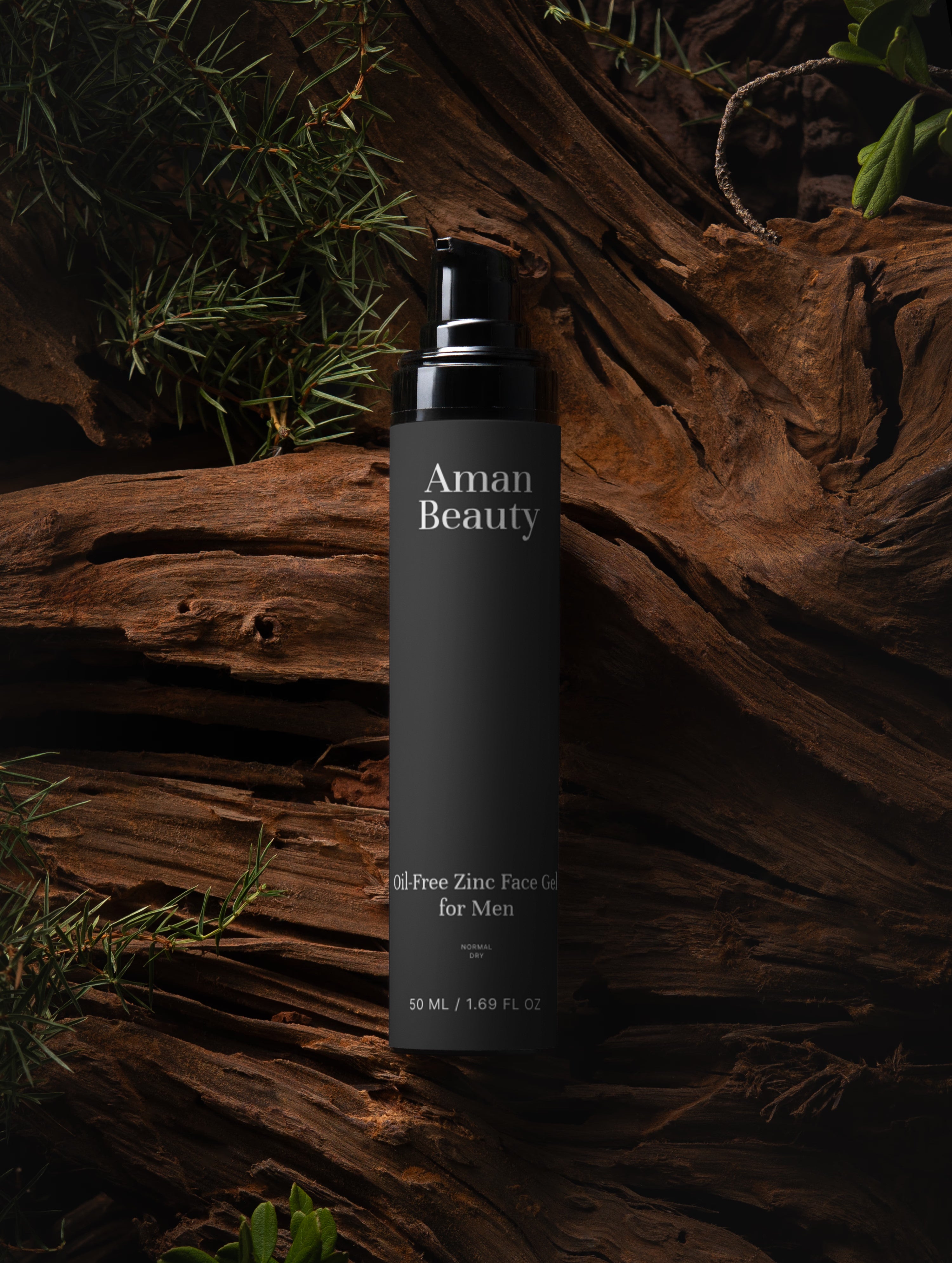 Oil-Free Zinc Face Gel for Men